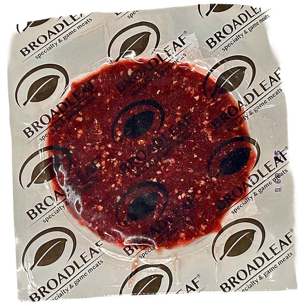 4 OZ-PACK OF VENISON PATTY GRND 95/5