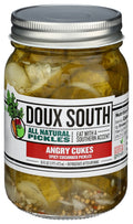 6-PACK OF CUCUMBER PICKLED ANGRY CUKES