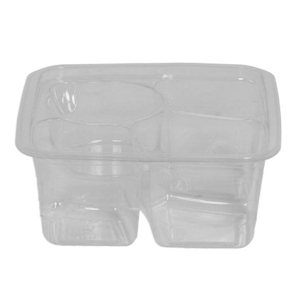 6-PACK OF CONTAINER PLAS GRNWARE SQ 3CPT