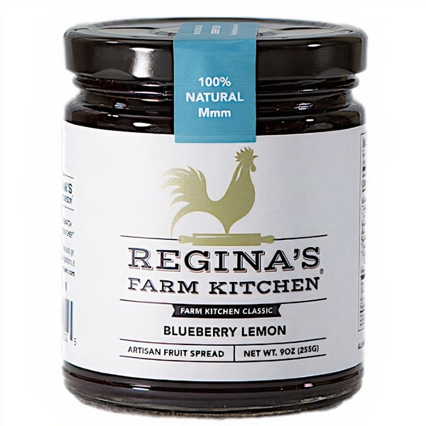12-PACK OF Fruit Spread, BLUEBERRY LEMON, Regina's Farm Kitchen