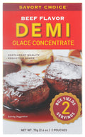 12-PACK OF SAUCE DEMI-GLACE BEEF FLAVOR 2.6 OUNCE - CASE OF 12