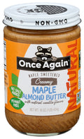 6-PACK OF ALMOND BUTTER CREAMY, MAPLE
