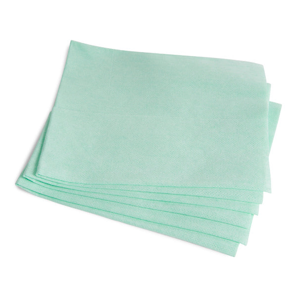 50-PACK OF WIPER TOWEL SANITIZ GREEN