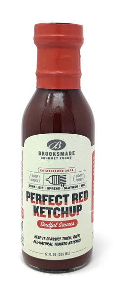 12-PACK OF Ketchup, Perfect Red Brooksmade Gourmet