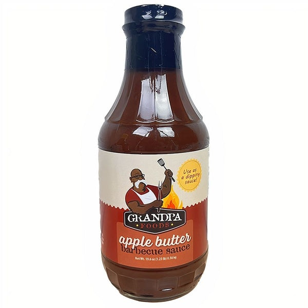 12-PACK OF Sauce BBQ Original Apple Butter, Grandpa Foods
