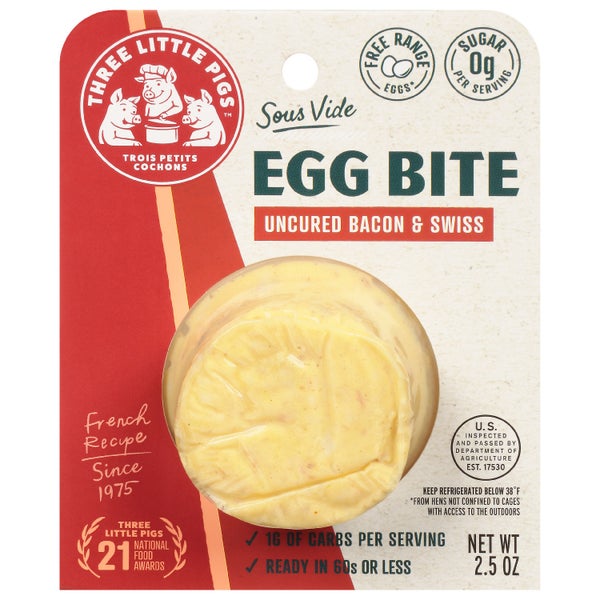 12-PACK OF EGG MISC BACON & SWISS BITE