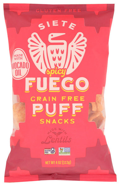 6-PACK OF Snack Puff Siete 4 oz