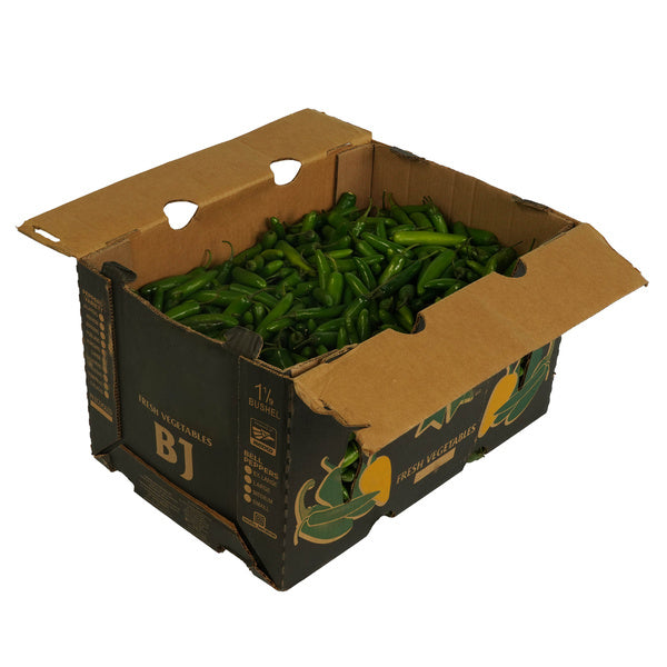 30-35#-PACK OF PEPPER SERRANO FRESH