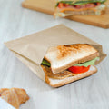 2000-PACK OF Bag Sandwich Karat 2,000 ct Grease-Resistant Sandwich Bag, Kraft