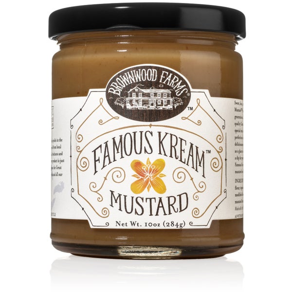 12-PACK OF Mustard Famous Kream, Milo's Whole World Gourmet