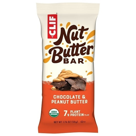 30-PACK OF Chocolate Peanut Butter Nut Butter Organic Snack Bar Clif, 6 - 5 - 1.76 Oz