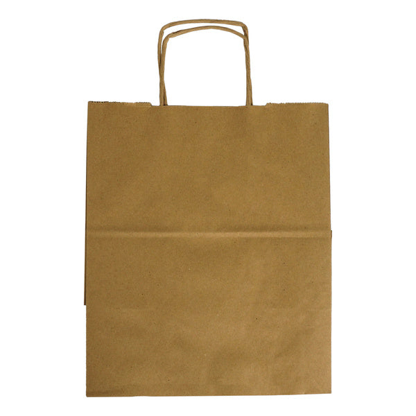 1-PACK OF BAG PAPER BRN W/HNDL BSTRO 60#
