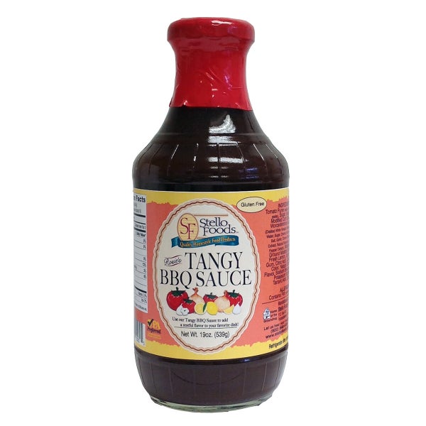 12-PACK OF Sauce BBQ Tangy Rosie's, Stello Foods