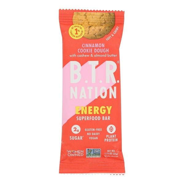 12-PACK OF SNACK BAR CINNAMON COOKIE DOUGH