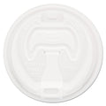 100-PACK OF Lid Dome Dart 16RCL Optima Reclosable Lids for 12 to 24 Ounce Foam Cups - Pack of 100 - White Color