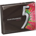 120-PACK OF Sour Strawberry Gum Wrigley, 12 - 10 - 15 Pc