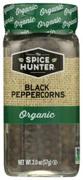 6-PACK OF SPICE PEPPERCORN BLACK ORGANIC 2 OUNCE - CASE OF 6
