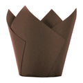 10-PACK OF CUP BAKING PAPR TULIP BRN 4"