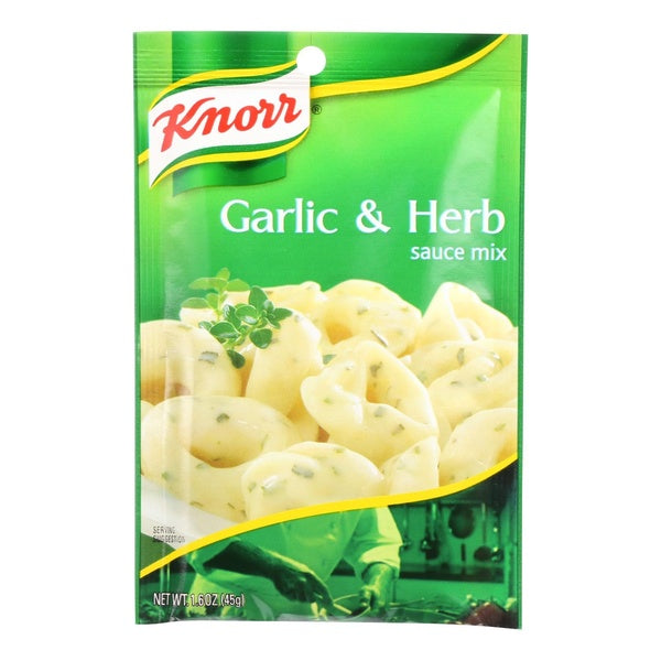 12-PACK OF Mix Sauce Pasta Garlic Herb Knorr 1.6 oz