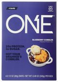 6-PACK OF SNACK BAR BLUEBERRY COBBLER