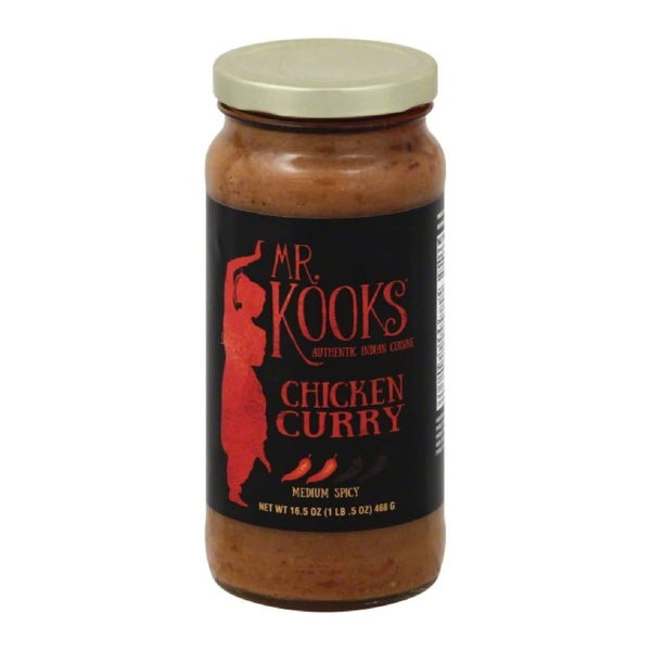 6-PACK OF Sauce Curry Chicken Mr Kook 16.5 oz