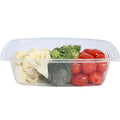 600-PACK OF CONTAINER TOGO World Centric 24 oz Rectangular Compostable PLA Deli Containers | 600 count