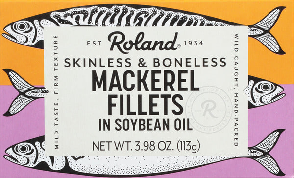 4 OZ-PACK OF MACKEREL FILET SOYBEAN OIL