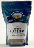 6-PACK OF Seed Flax Brown, Organic, 6 x 15 oz (K)