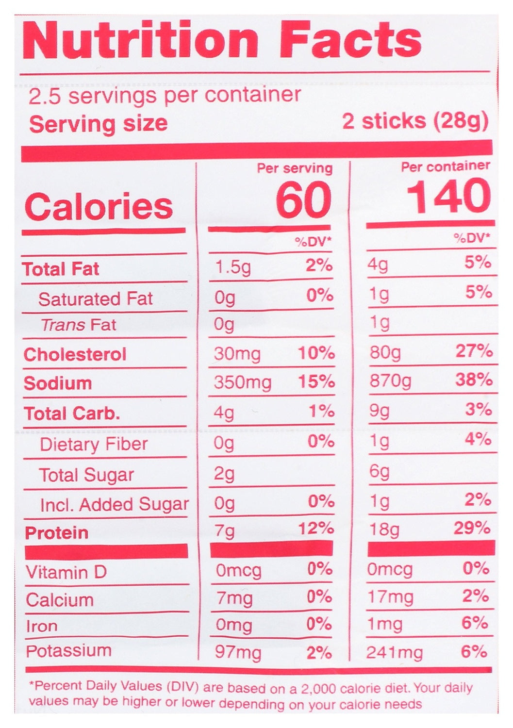 8-PACK OF CHICKEN STICK MINI, APPLE