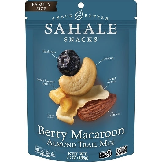 4-PACK OF Almond Berry Macaroon Sahale, 4 - 7 Oz