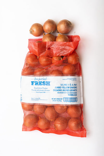 50 LB-PACK OF ONION YELLOW JUMBO BAG
