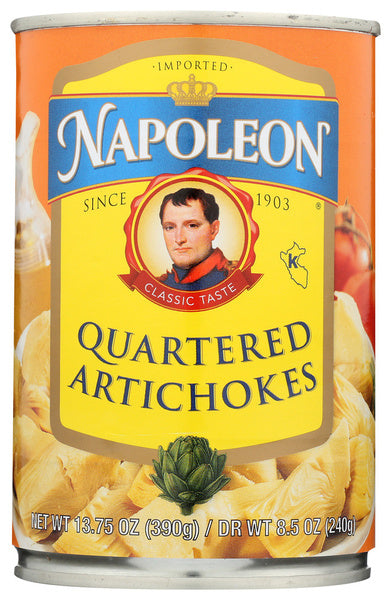 12-PACK OF Artichoke Quarter Napoleon 13.75 oz