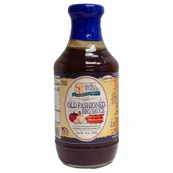 12-PACK OF Sauce BBQ Old Fashioned Rosie's, Stello Foods