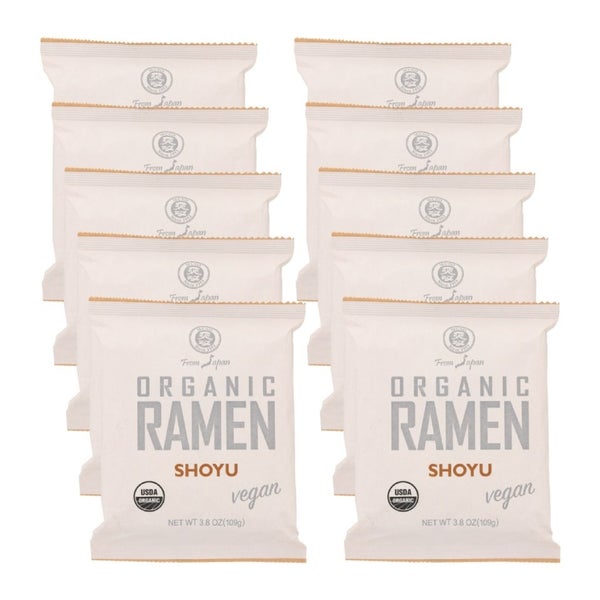 10-PACK OF Noodle Ramen Organic Muso From Japan 3.8 oz