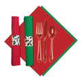 2-PACK OF KIT CUTLERY CTRWRP W/NAP HOLLY