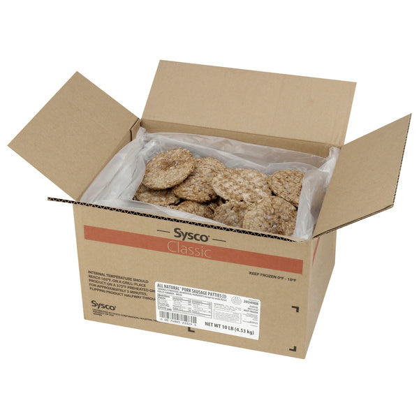 2OZ-PACK OF SAUSAGE PORK PATTY CKD MILD CN