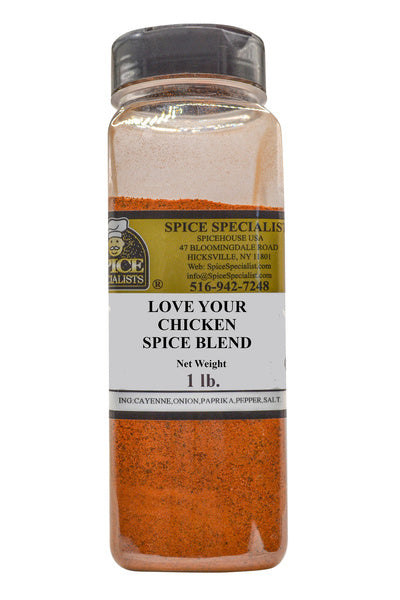 12-PACK OF Love Your Chicken Spice Blend - 12 Pack of 1 lb. Containers