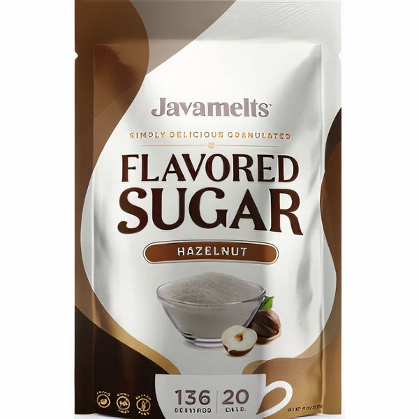 12-PACK OF Sugar Hazelnut Flavored Javamelts