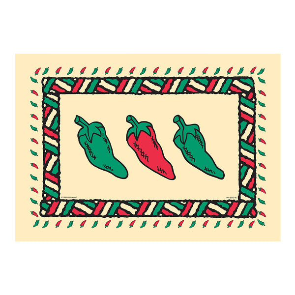 1000-PACK OF PLACEMAT PAPER ECN CHILI PEPPR