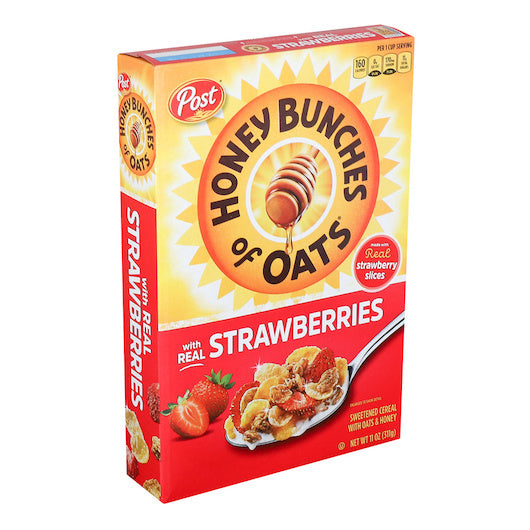 12-PACK OF Strawberry Honey Bunches Of Oats, 12 - 11 Oz