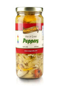 12-PACK OF Szagorskis Peppers Hot + Sweet, Ohio South Farm