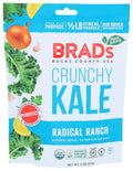 12-PACK OF SNACK VEGETABLE CRUNCHY KALE, RADICAL RANCH