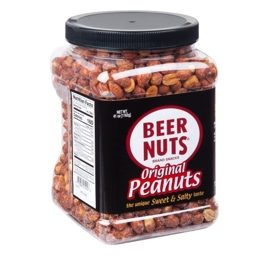 12-PACK OF Peanut Beer Nut, 12 - 41 Oz