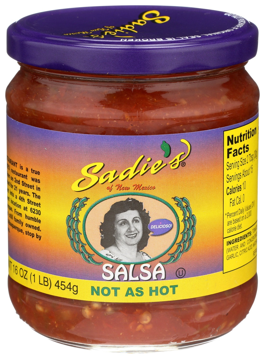 12-PACK OF SALSA REGULAR NOT AS HOT