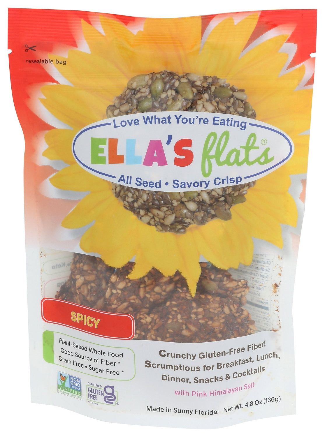 6-PACK OF CRACKER CRUNCHY SPICY ALL SEED