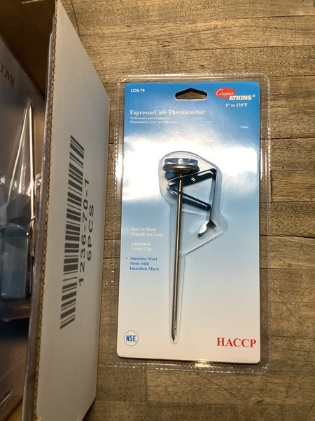 EACH-PACK OF THERMOMETER ESPRESSO 0-220F