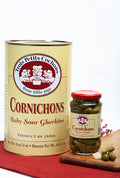 3-PACK OF Corn Baby Cornichon, Sour Gherkins, Canned, 3 X 8.81#