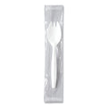 1000-PACK OF Cutlery Plastic SOLO MOW6-0007 Regal Mediumweight Plastic Spork - Individually Wrapped White Cutlery (1000 Count)