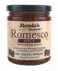 12-PACK OF Spread Spicy Romesco Dip, Ronda's Fine Foods