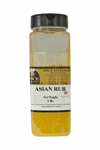 12-PACK OF Asian Rub - 12 Pack of 1 lb. Containers